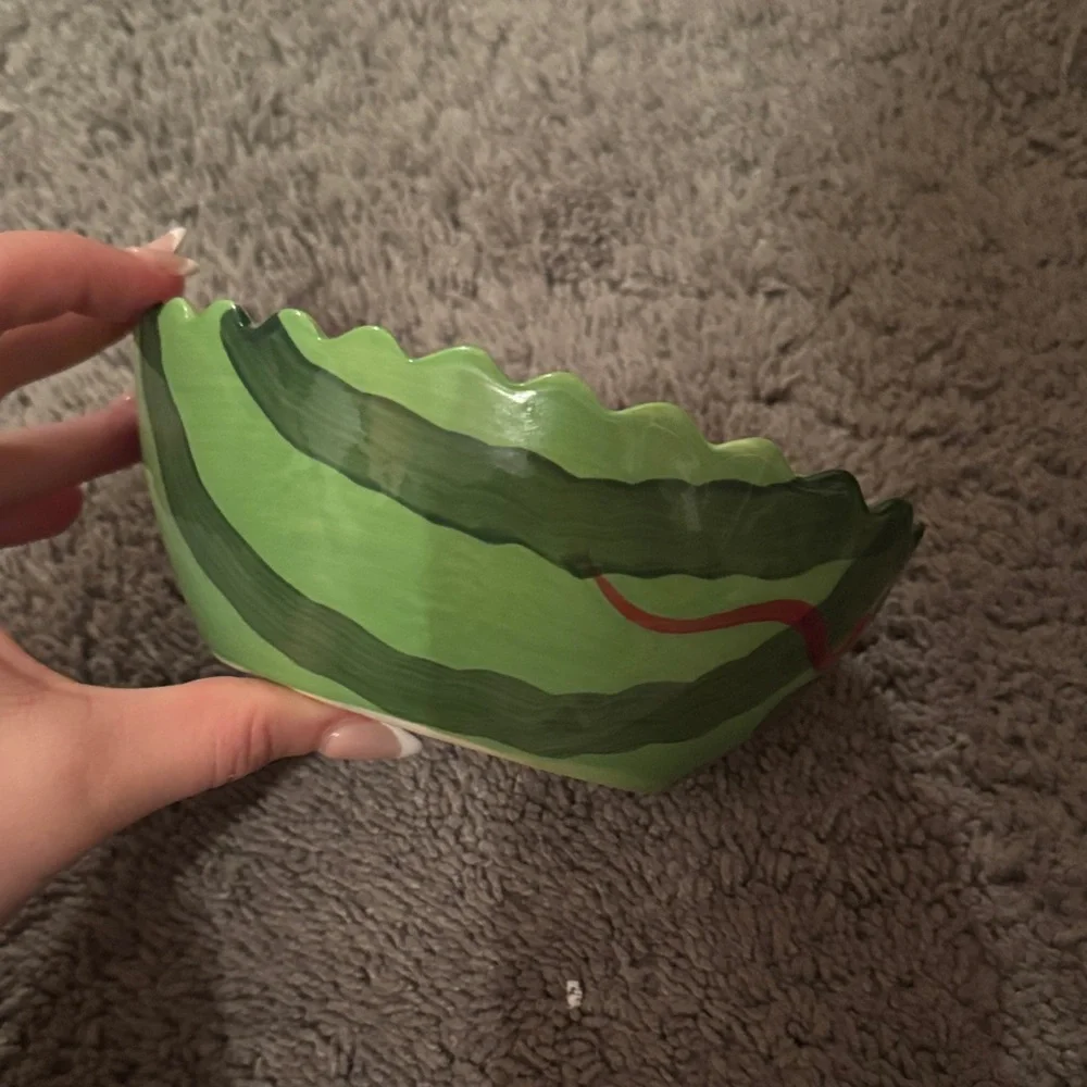 Watermelon-Themed Ceramic Bowl - Picture 3 of 5
